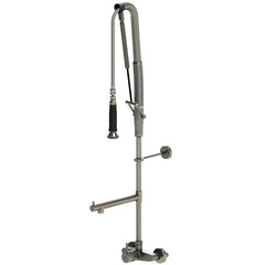 Echtermann Top Clean voorspoeldouche wandmodel 1-hendel met tussenkraan RVS Artikel nummer 302-202/220-215