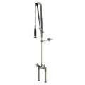 Echtermann Top Clean voorspoeldouche 2-gats bladmodel 2-greeps RVS Artikel nummer 305-202/000