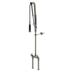 Echtermann Top Clean voorspoeldouche 2-gats bladmodel 2-greeps RVS Artikel nummer 305-202/000