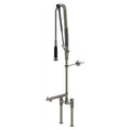 Echtermann Top Clean voorspoeldouche 2-gats bladmodel 2-greeps met tussenkraan RVS Artikel nummer 305-202/02/220-275