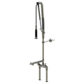 Echtermann Top Clean voorspoeldouche 2-gats bladmodel 2-greeps met tussenkraan RVS Artikel nummer 305-202/220-285