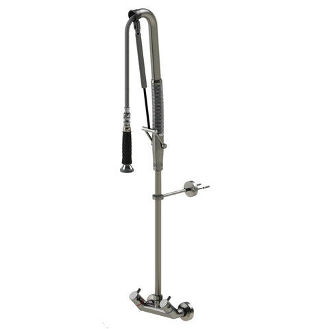 Echtermann Top Clean voorspoeldouche wandmodel 2-greeps RVS Artikel nummer 306-202/000