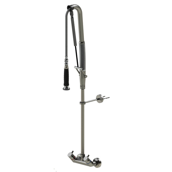 Echtermann Top Clean voorspoeldouche wandmodel 2-greeps RVS Artikel nummer 306-202/000