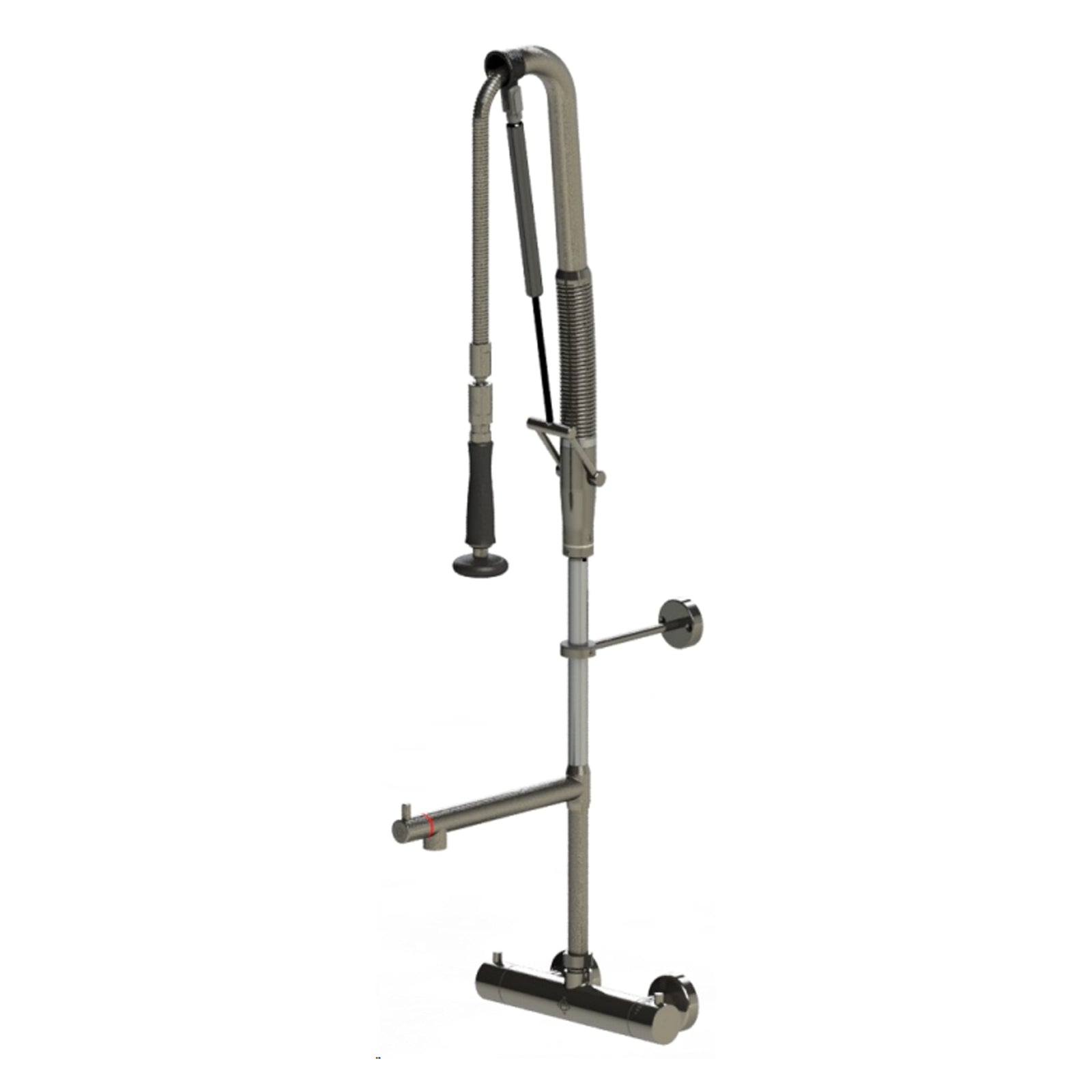 Echtermann Top Clean voorspoeldouche wandmodel met thermostaat en tussenkraan RVS Artikel nummer 310-202/220-215