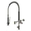 Echtermann Smart Clean voorspoeldouche 1-gats bladmodel 1-greeps met tussenkraan RVS Artikel nummer 343-102/250-180