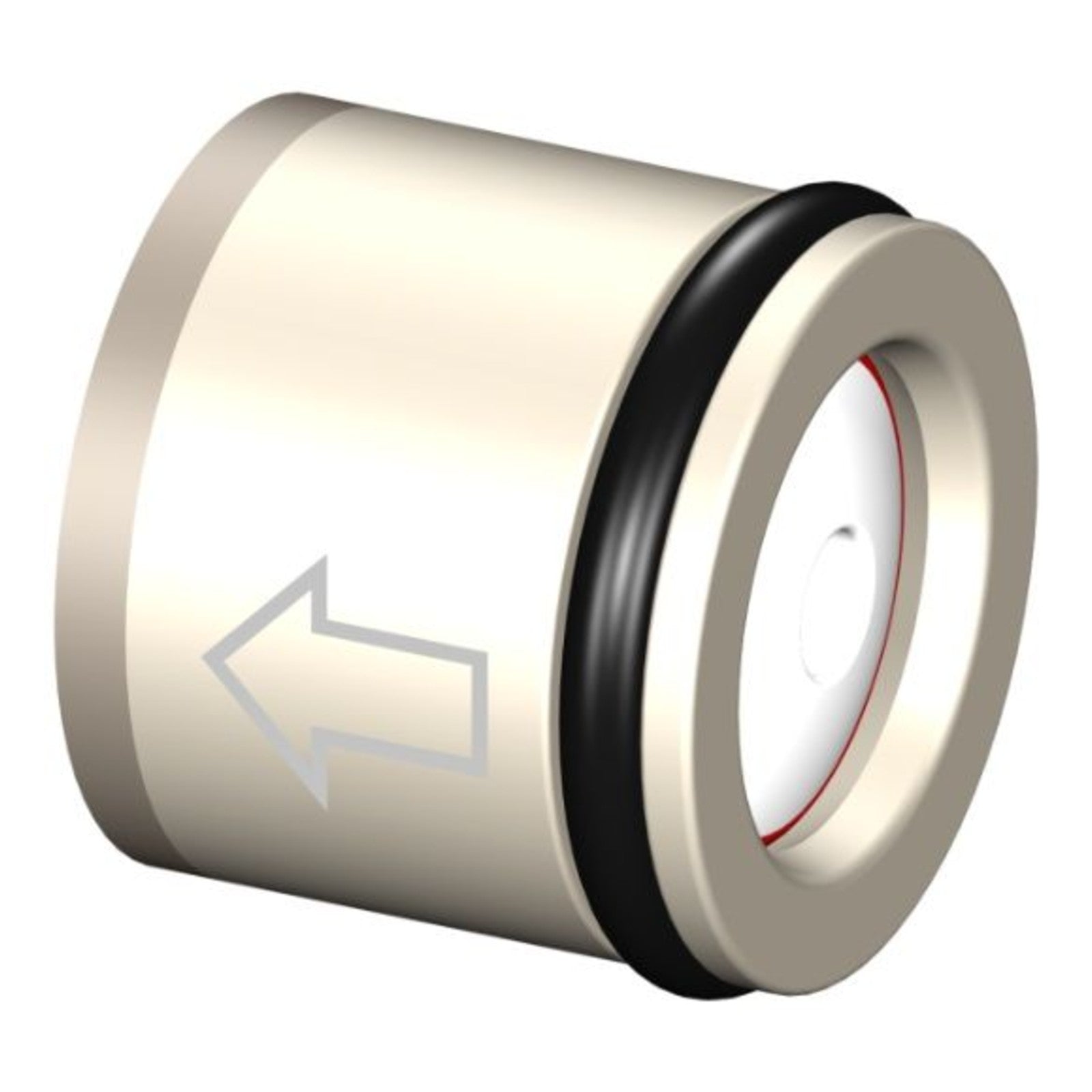 Echtermann terugslagpatroon DW20/DN15 met veerkegel L=17,5mm Artikel nummer 6637-7-1