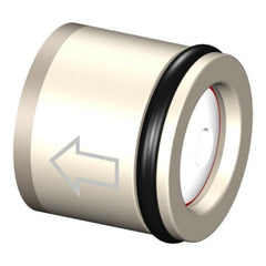 Echtermann terugslagpatroon DW20/DN15 met veerkegel L=17,5mm Artikel nummer 6637-7-1
