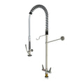 Echtermann ECOSTAR voorspoeldouche 1-gats bladmodel zonder tussenkraan RVS 304 Artikel nummer 700-101/000