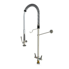 Echtermann ECOSTAR voorspoeldouche 1-gats bladmodel zonder tussenkraan RVS 304 Artikel nummer 700-101/000