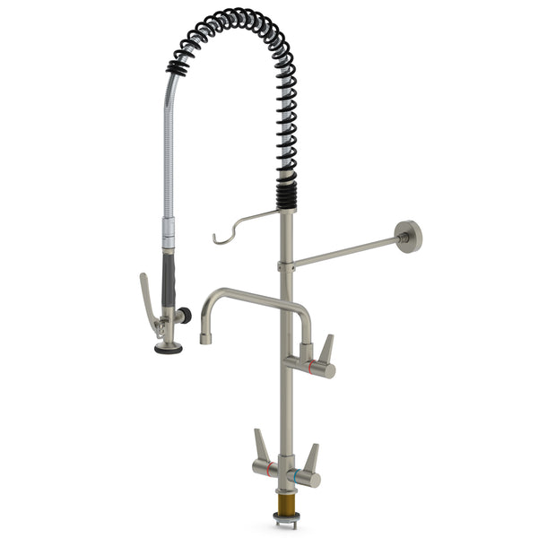 Echtermann EUROCLEAN 1-hole top model intermediate tap on stand Article number 6634.02