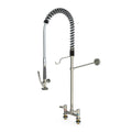 Echtermann ECOSTAR voorspoeldouche 2-gats bladmodel zonder tussenkraan RVS 304 Artikel nummer 700-201/000