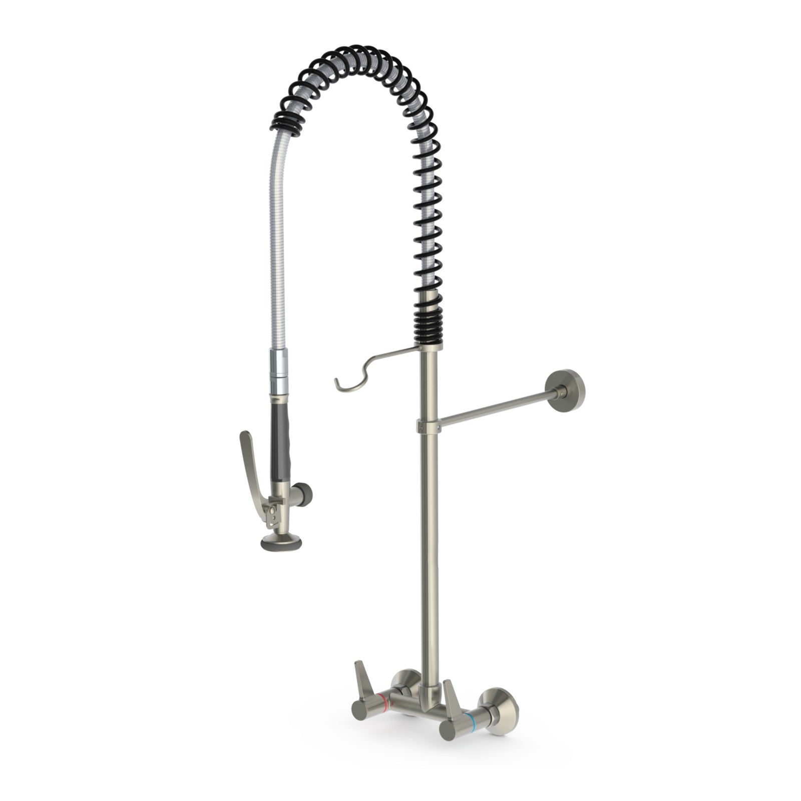 Echtermann ECOSTAR voorspoeldouche wandmodel zonder tussenkraan RVS 304 Artikel nummer 701-201/000
