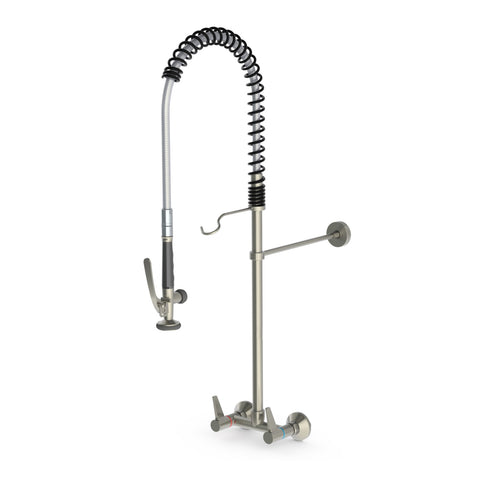 Echtermann ECOSTAR voorspoeldouche wandmodel zonder tussenkraan RVS 304 Artikel nummer 701-201/000