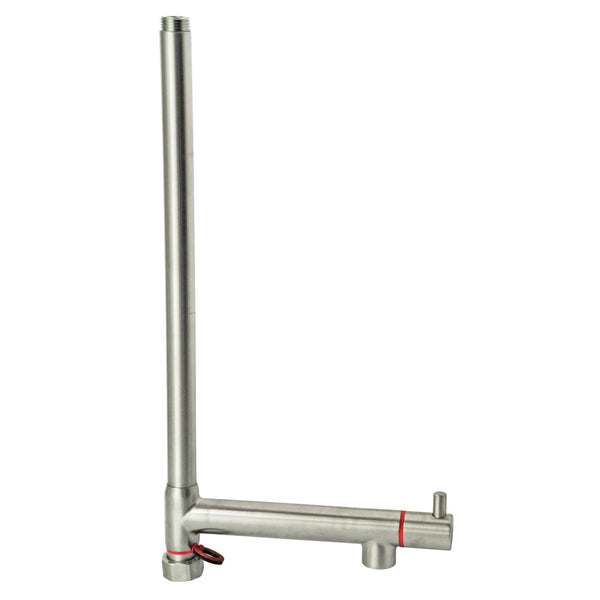 Echtermann stijgpijp met zwenkuitloop 150mm voor Top Clean RVS Artikel nummer 827-311/150-015-405/02