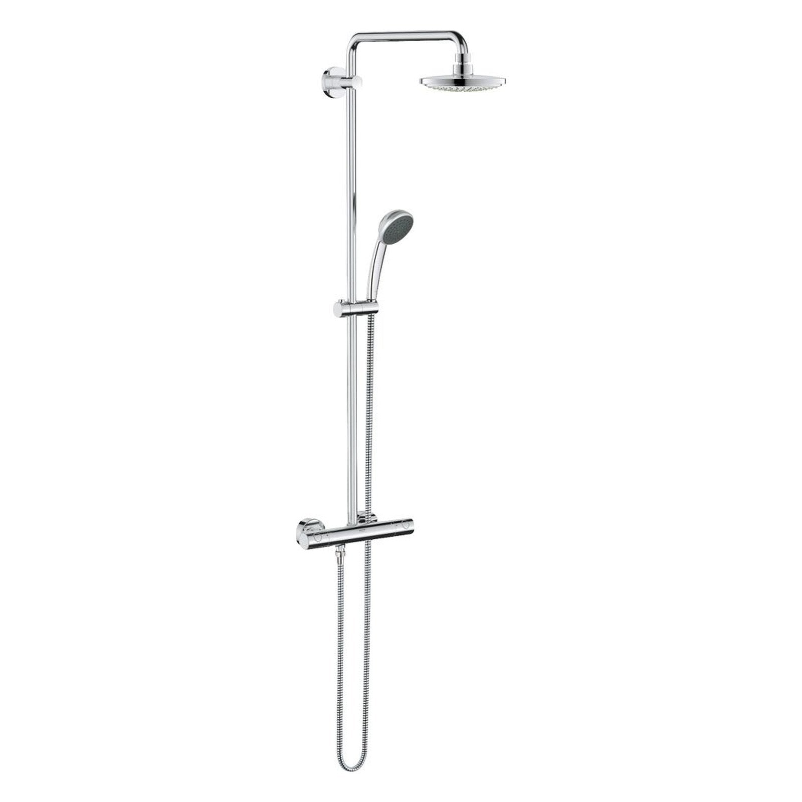 Grohe Vitalio System 180 douchesysteem met thermostaatkraan