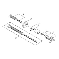 Onderdelentekening Grohe Atrio opbouwdeel