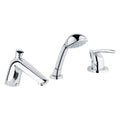 Grohe Tenso driegats badrandcombinatie