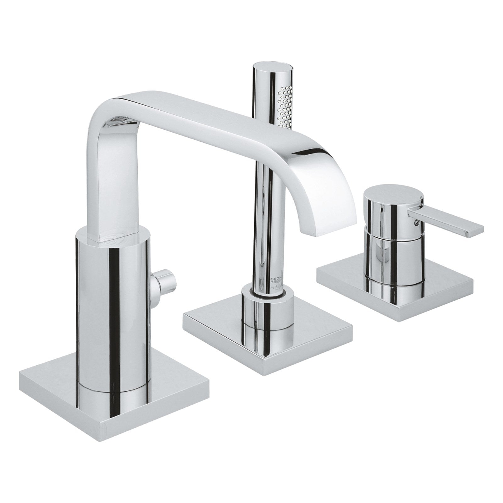 Grohe Allure driegats badrandcombinatie