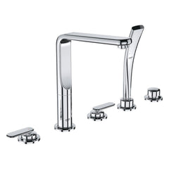 Grohe Veris inbouw vijfgats badrandcombinatie