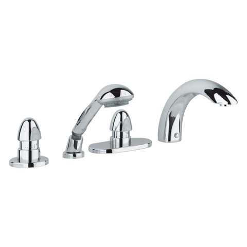 Grohe Taron viergats badrandcombinatie