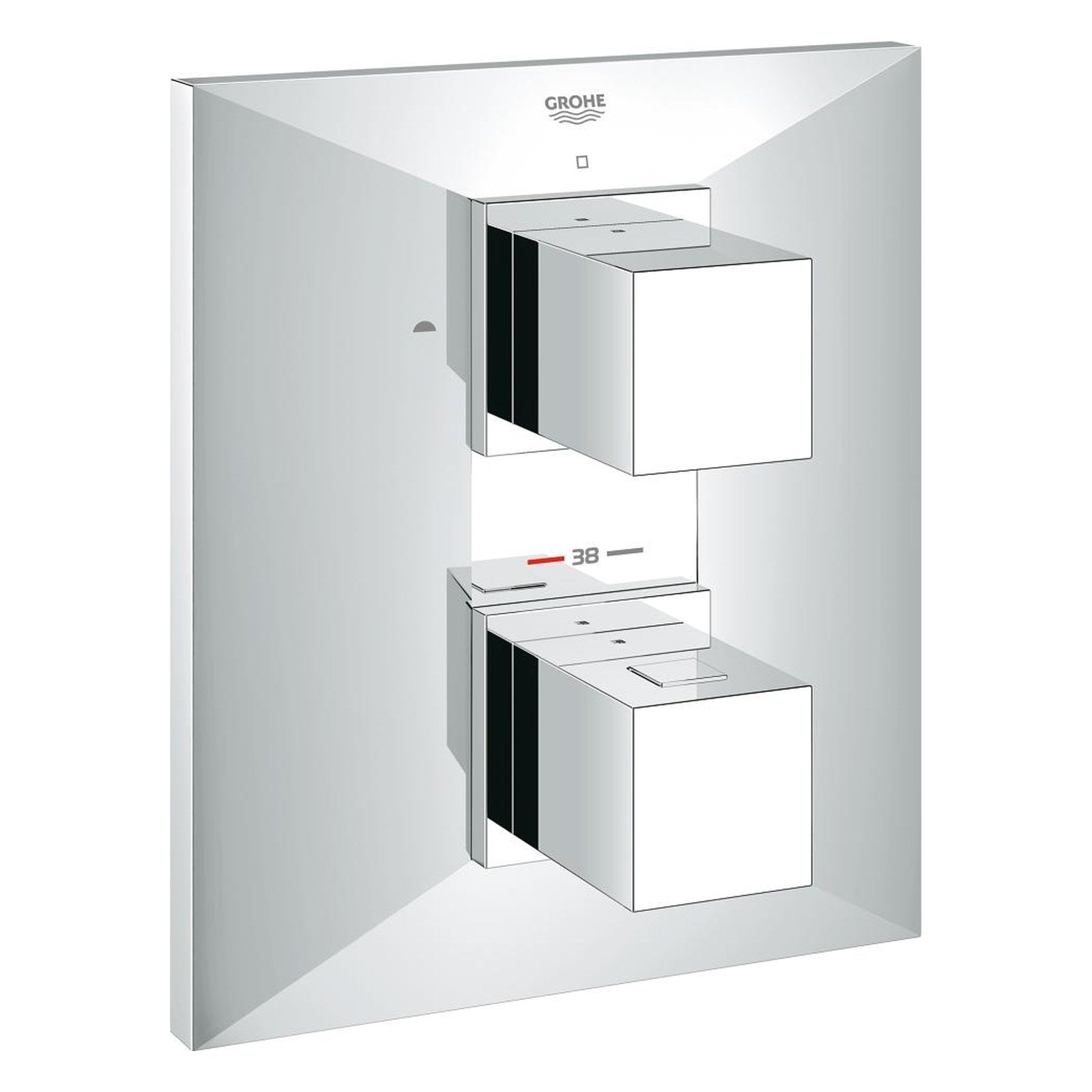 Grohe Allure Brilliant douchethermostaat