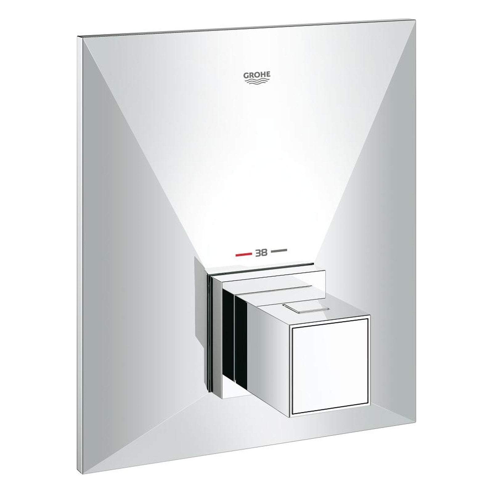 Grohe Allure Brilliant centraal thermostaat