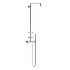 Grohe Rainshower System 210 douchesysteem met thermostaatkraan en zijdouches