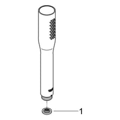 Onderdelentekening Grohe Euphoria Cosmopolitan Stick handdouche 1 straalsoort