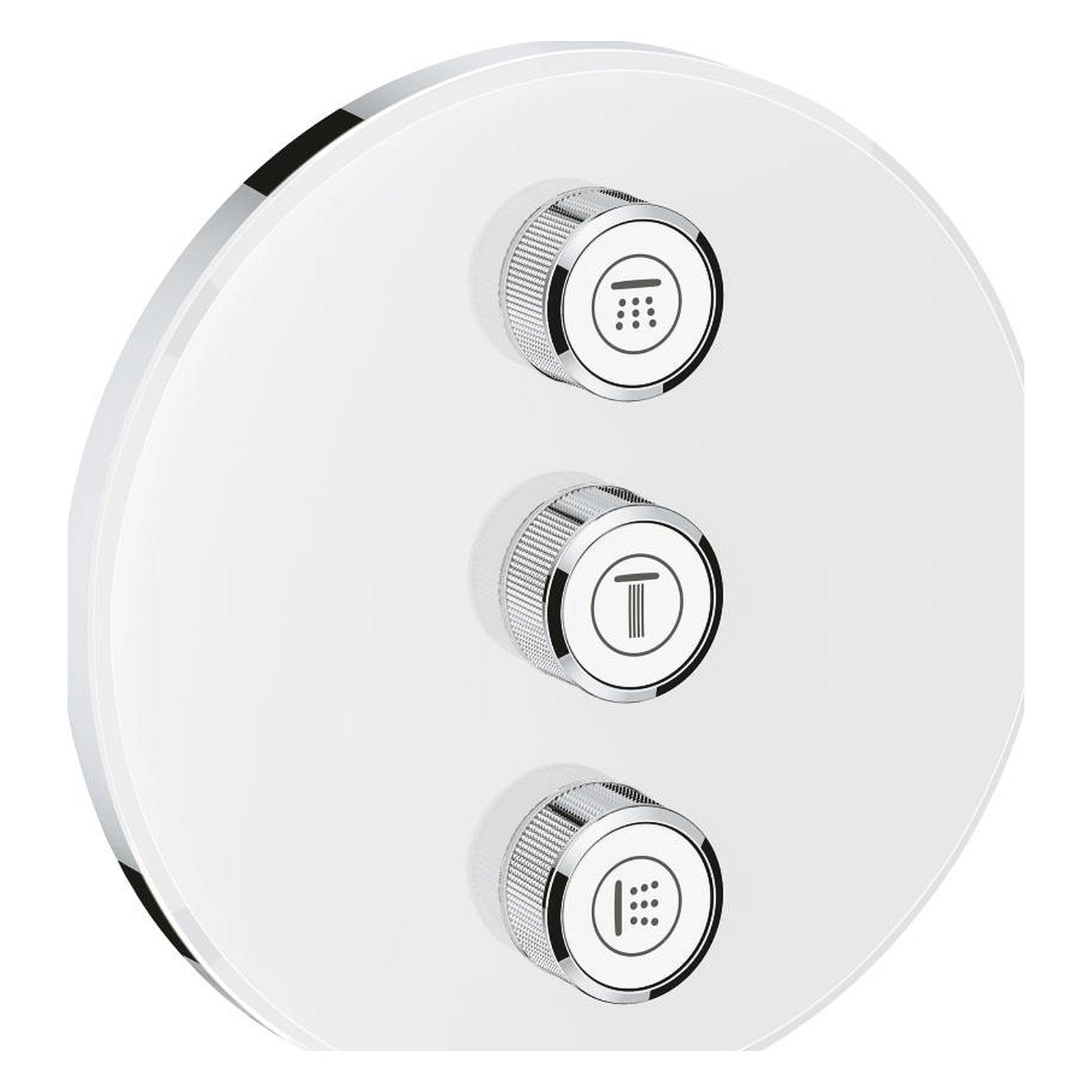Grohe Grohtherm SmartControl drievoudig opbouwdeel volume (stopkraan)