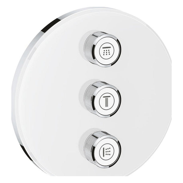 Grohe Grohtherm SmartControl drievoudig opbouwdeel volume (stopkraan)