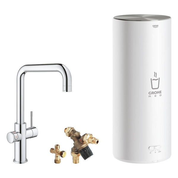 Grohe Red Duo kraan met L-Size boiler
