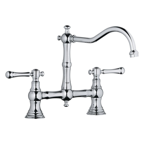 Grohe Bridgeford tweegreeps keukenmengkraan