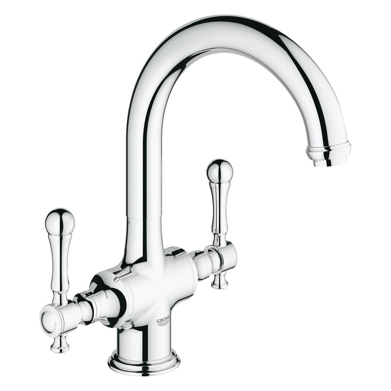 Grohe Bridgeford tweegreeps keukenmengkraan