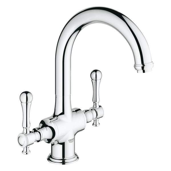 Grohe Bridgeford tweegreeps keukenmengkraan