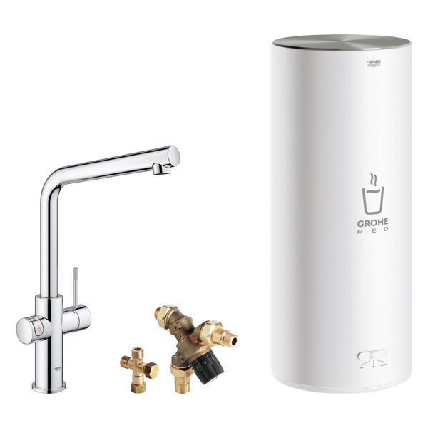 Grohe Red Duo kraan met L-Size boiler