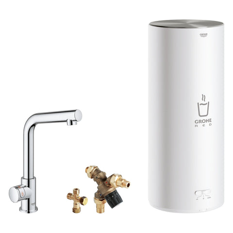 Grohe Red Mono kraan met L-Size boiler