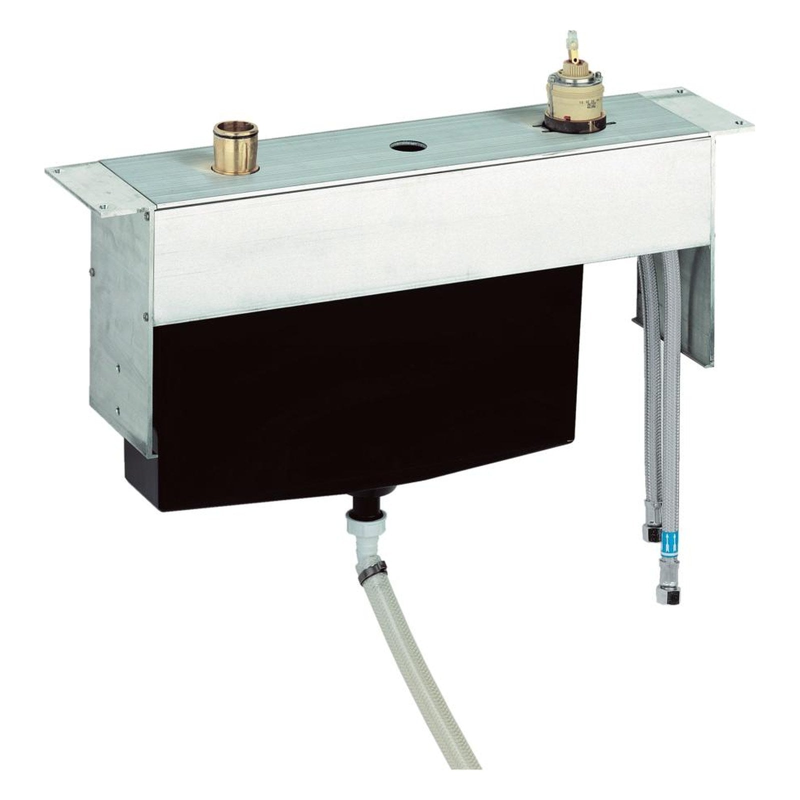 Grohe driegats badrandcombinatie