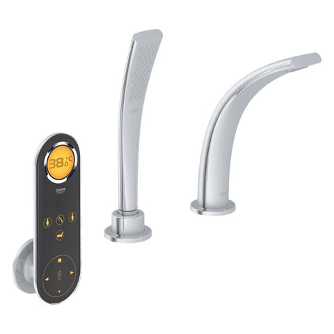 Grohe Ondus digital tweegats badrandcombinatie