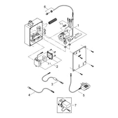 Onderdelentekening Grohe Ondus inbouwbox 2007–2014