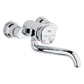 Grohe Contromix Public zelfsluitende wastafelkraan met menging