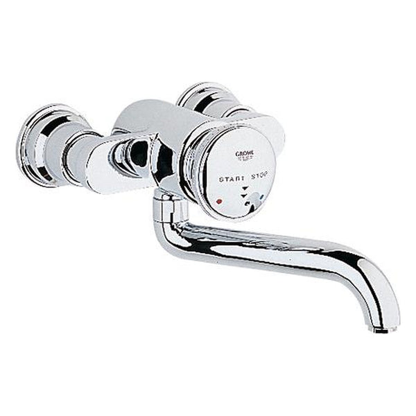 Grohe Contromix Public zelfsluitende wastafelkraan met menging