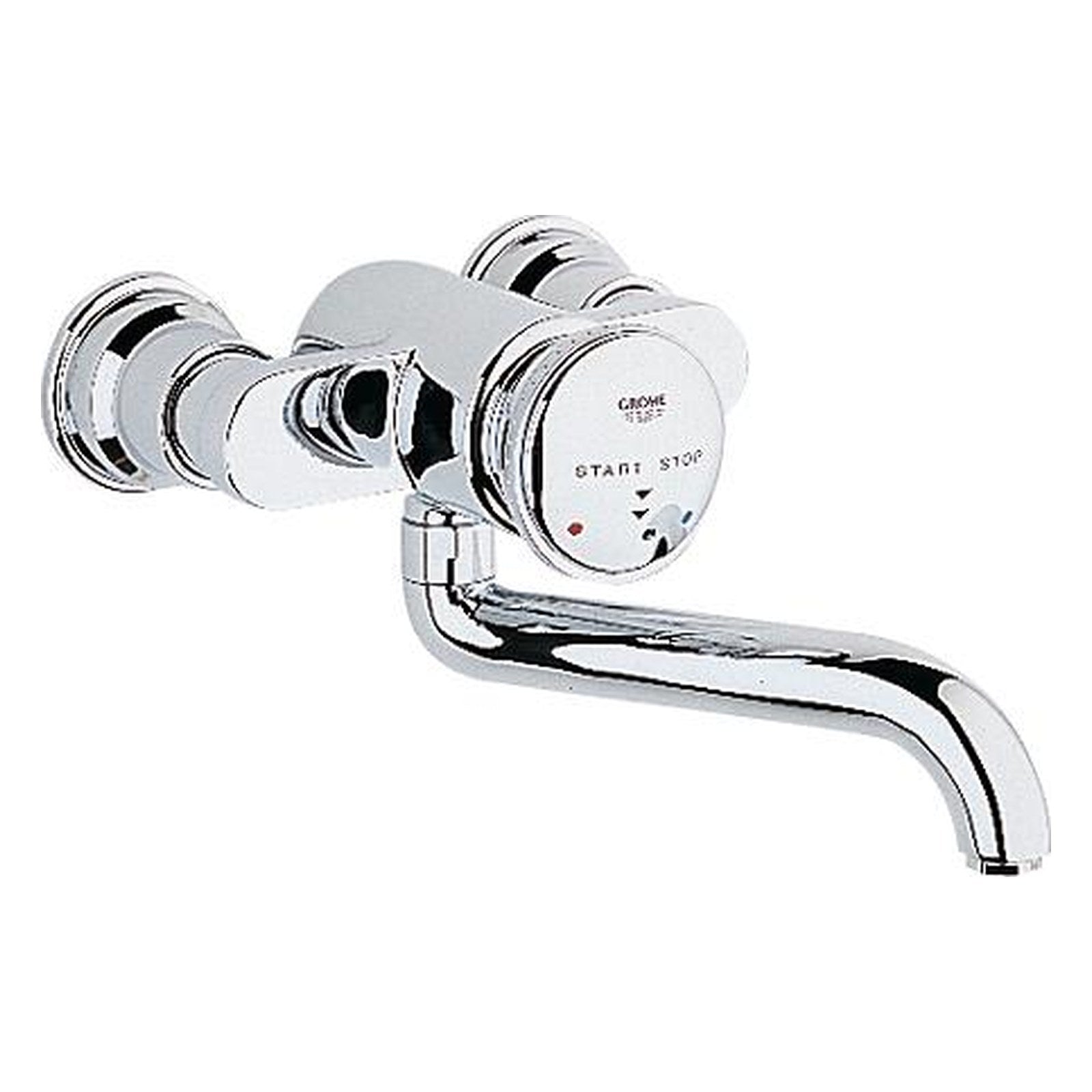 Grohe Contromix Public zelfsluitende wastafelkraan met menging