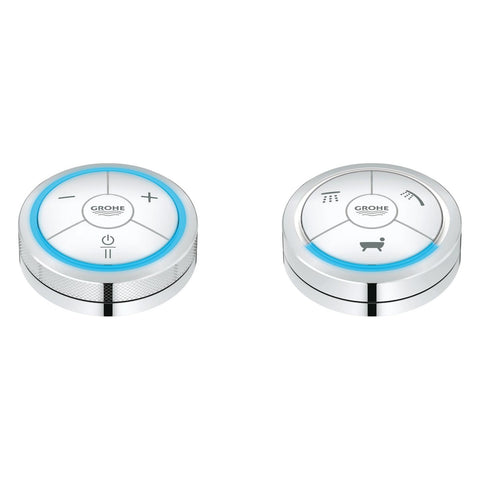 Grohe F-digital digitale controller en digitale omstelling voor bad