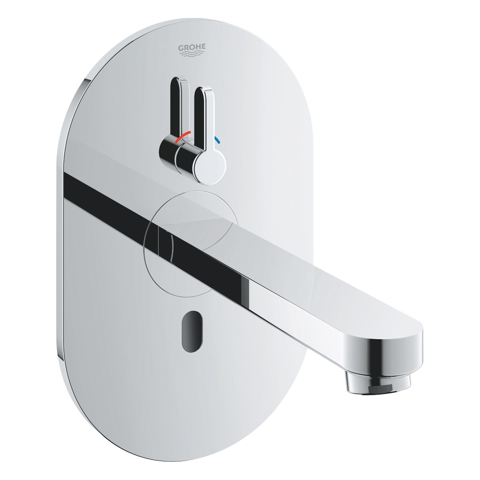 Grohe Eurosmart Cosmopolitan E infrarood elektronische wastafelkraan met menging