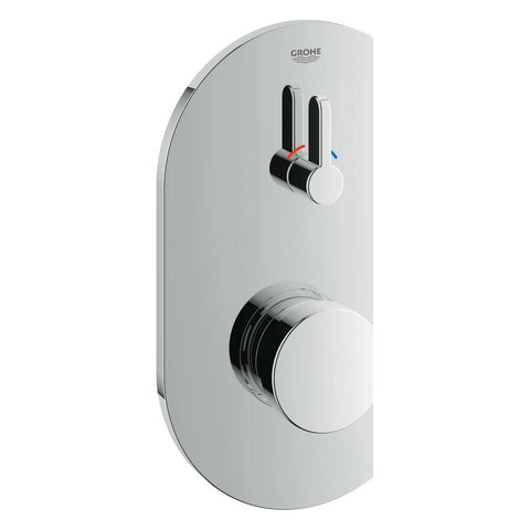 Grohe Eurosmart Cosmopolitan T zelfsluitende douchekraan met menging en instelbare temperatuurbegrenzer