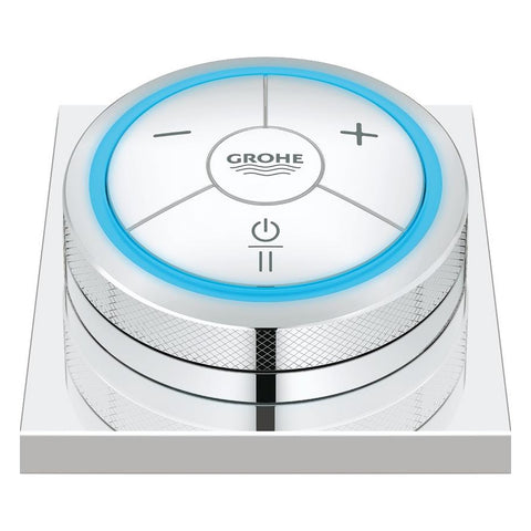 Grohe F-digital digitale controller met vierkante houder voor bad of douche