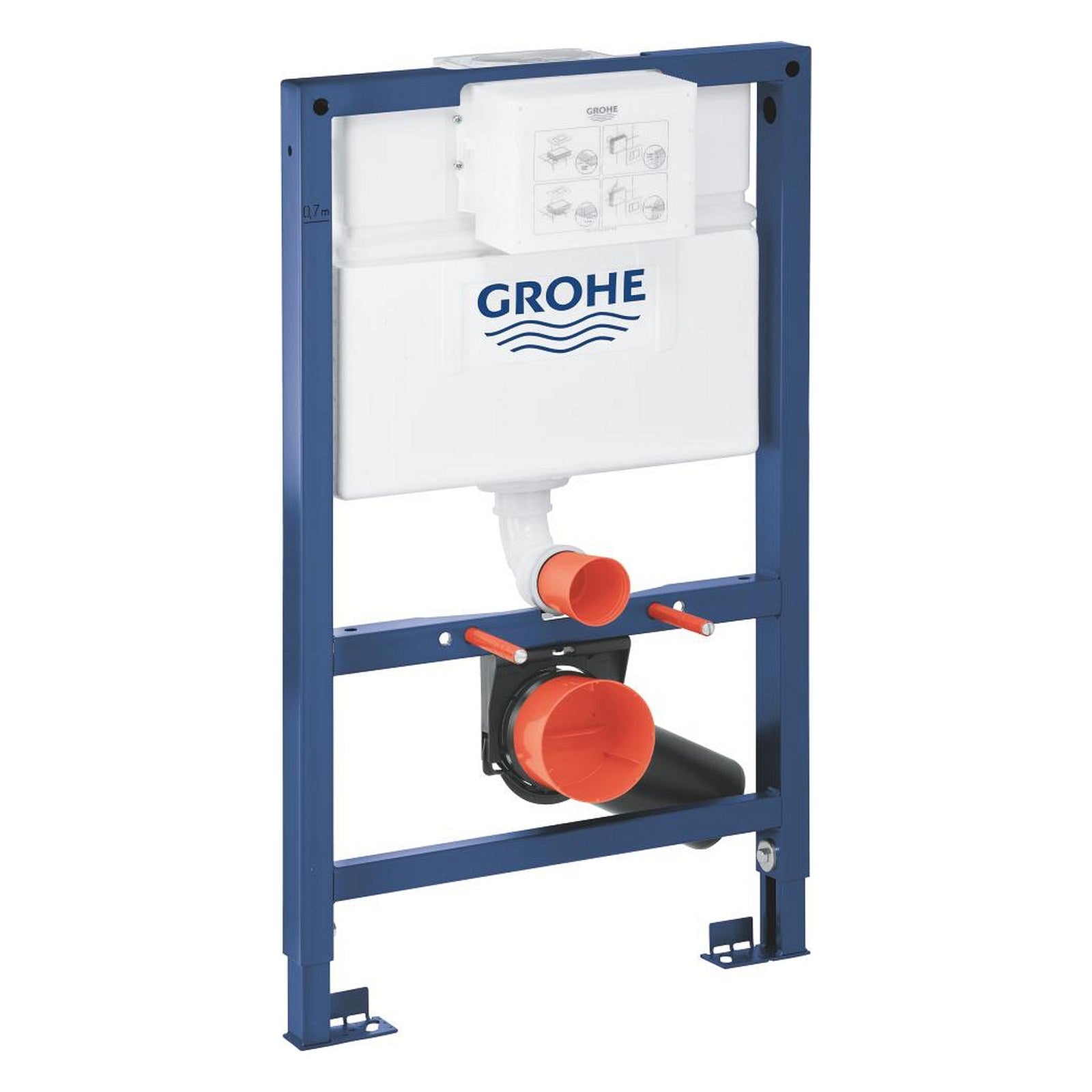 Grohe Rapid SL WC element, 0,82 m installatiehoogte