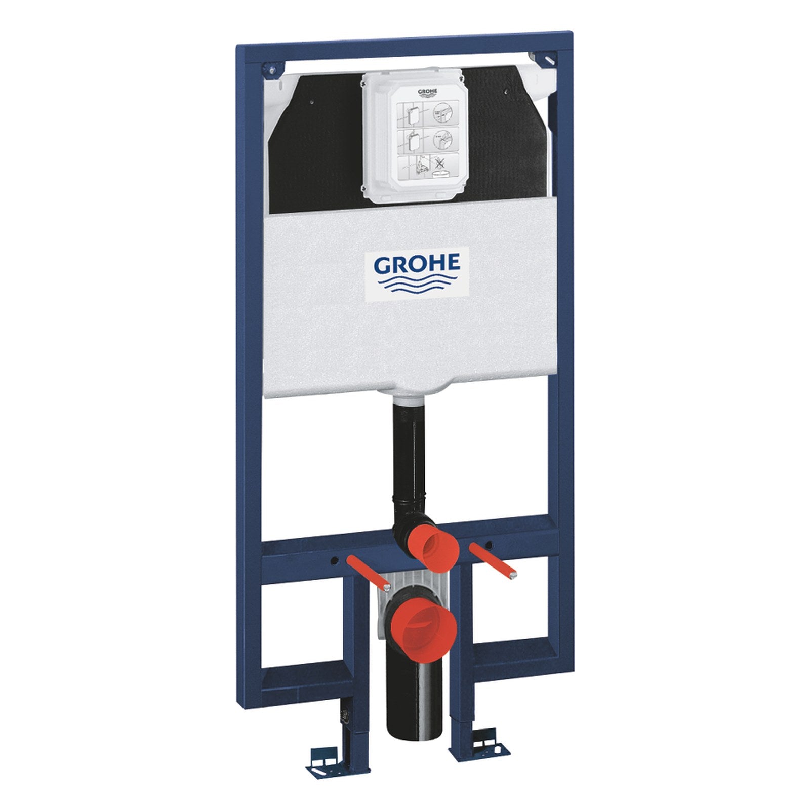 Grohe Rapid SL WC element, 1,13 m installatiehoogte
