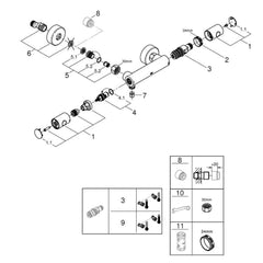 Grohe Grohtherm 800 Cosmopolitan Douchethermostaat 150Mm Chroom
