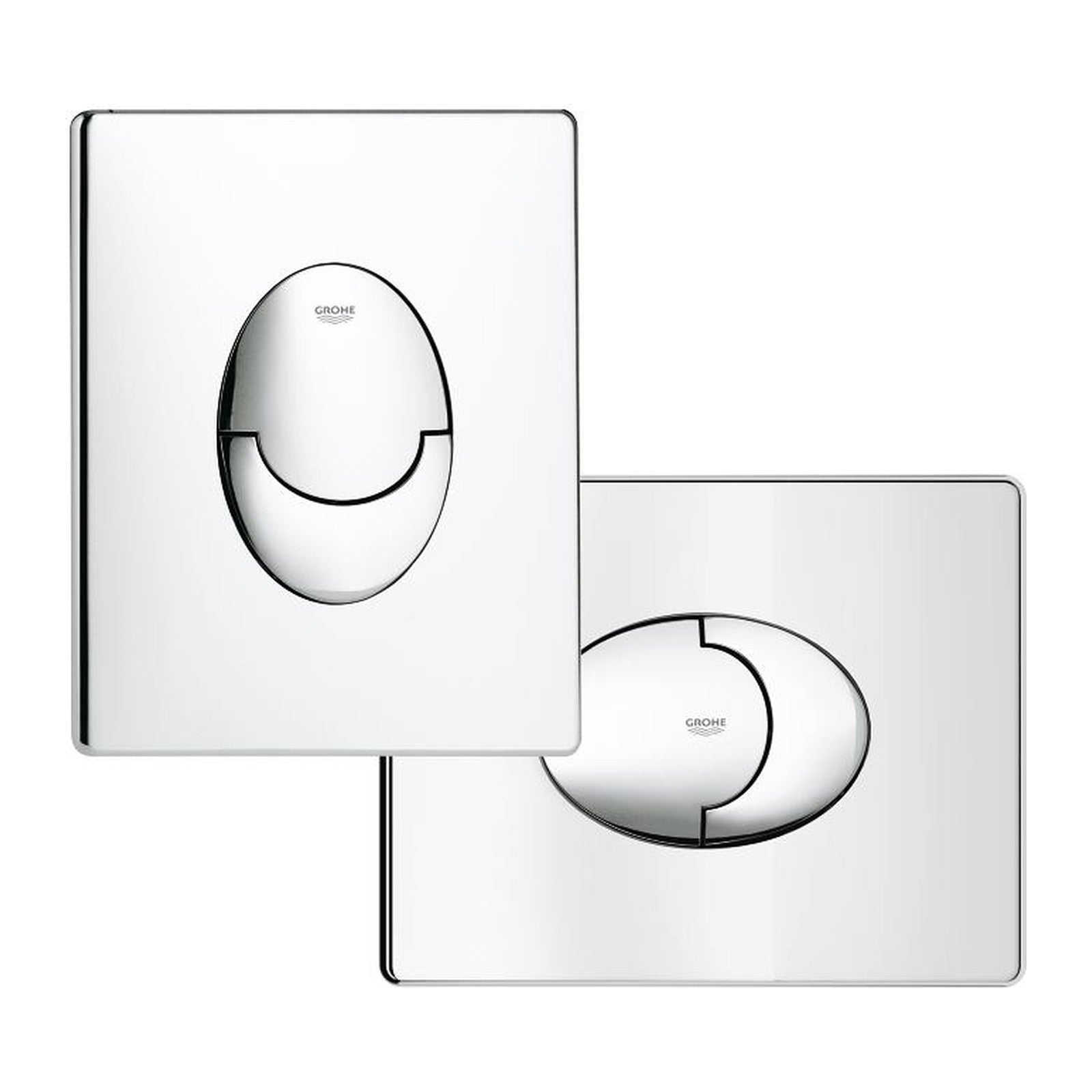 Grohe Skate Air bedieningsplaat verticaal en horizontaal